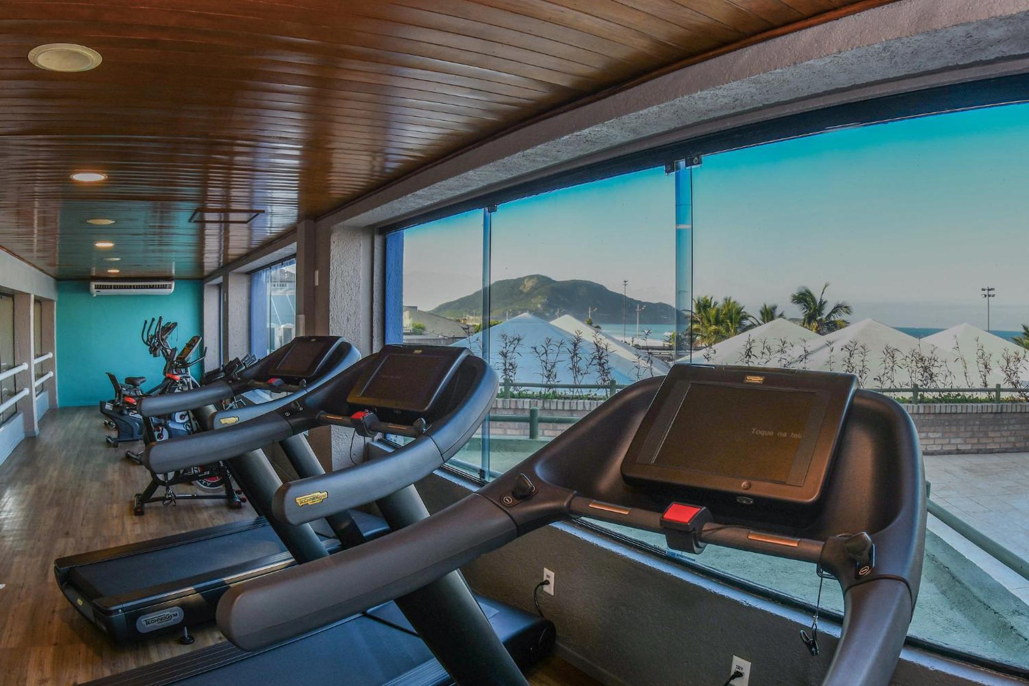 Costao Do Santinho Resort All Inclusive Florianópolis Eksteriør billede The gym at the hotel